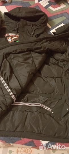 Анорак зимний 64 р новый с браком