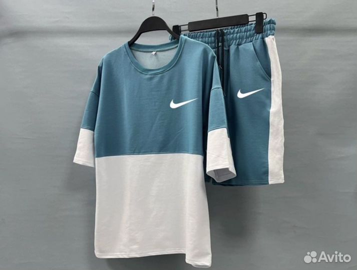 Двухцветный костюм мужской nike