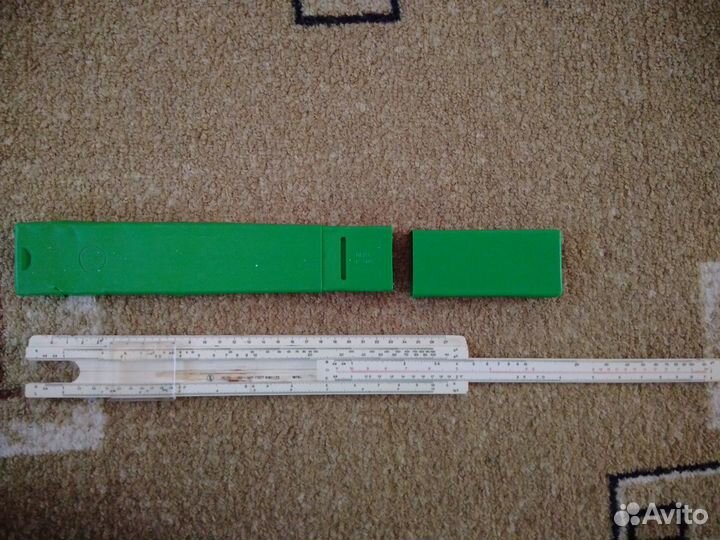 Линейка старая 1978 года