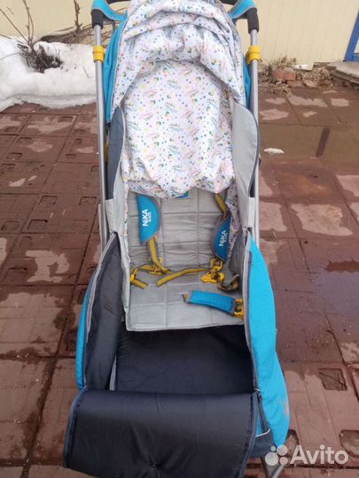 Санки коляска ника 7