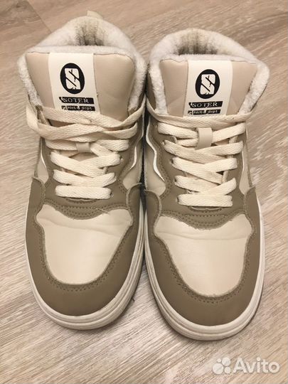 Кеды для девочки утепленные