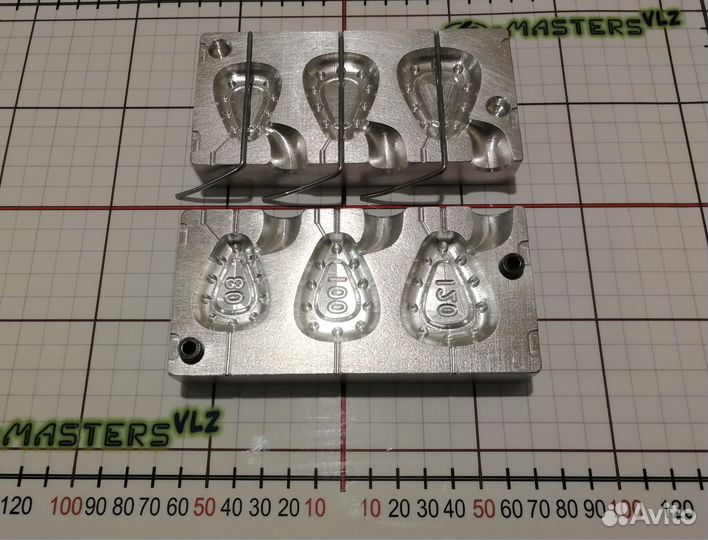 Форма для литья грузил