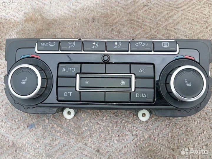 Блок управления климатом volkswagen golf 6