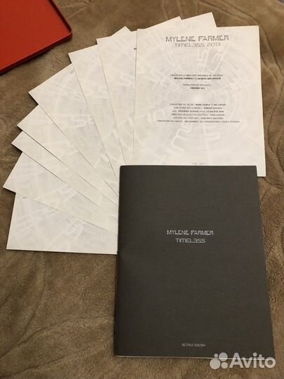 Mylene Farmer Timeless 2013 Tour book