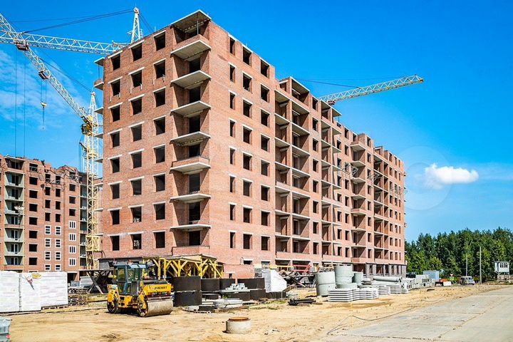 2-к. квартира, 49,4 м², 1/10 эт.