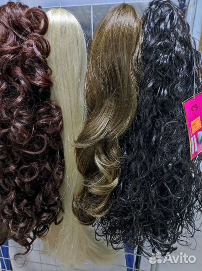 Шиньоны, длинные