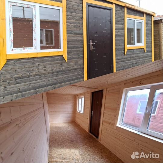 Бытовка 2.5х6 м утепление 100 мм