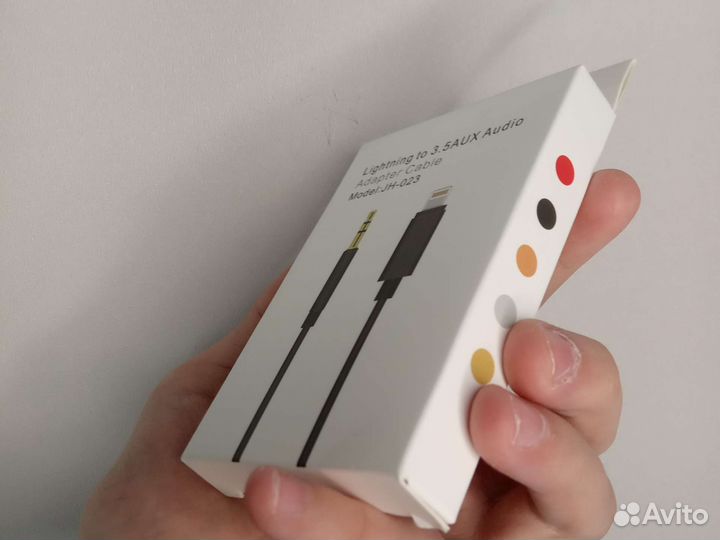 Переходник lightning 3.5 jack. iPhone / AUX