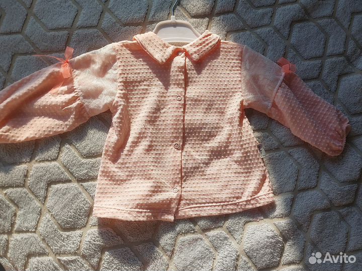 Новый комплект для девочки 68