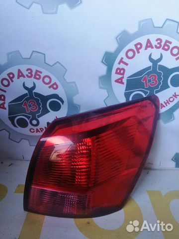 Фонарь правый Nissan Qashqai J10, 2008