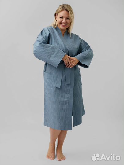 Халат банный вафельный Артикул 837 - 834