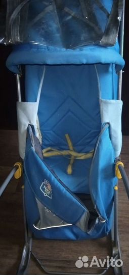 Детские санки коляска бу ника