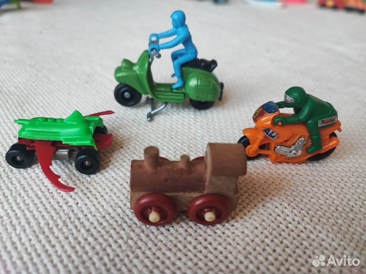 Игрушки из киндер сюрприза 90 х годов