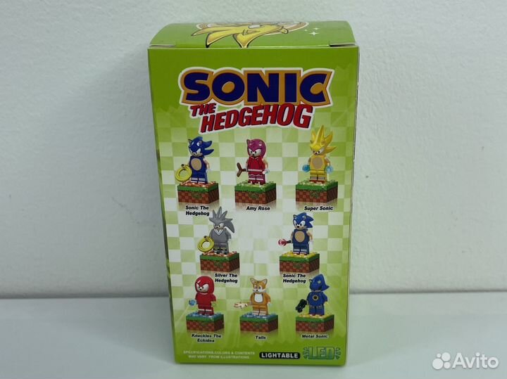 Lego Super Sonic минифигурка
