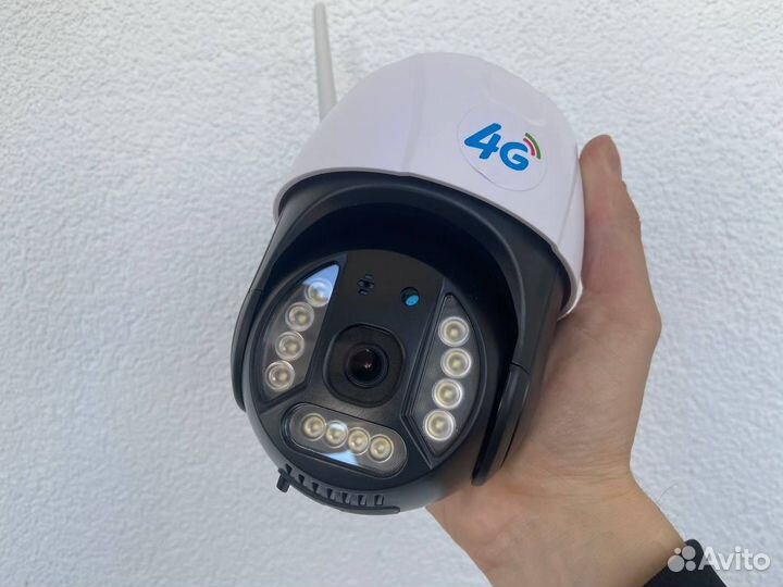 Камера видеонаблюдения уличная с симкартой 4 g