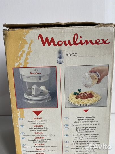 Блендер измельчитель Moulinex illico Y92