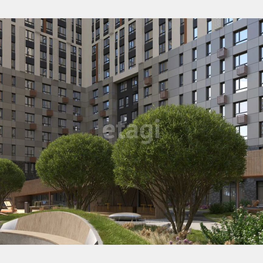 2-к. квартира, 53,1 м², 8/21 эт.