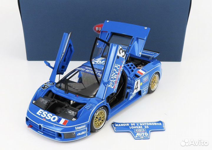 Bugatti еb110 3.5L turbo V12 1/18 Autoart