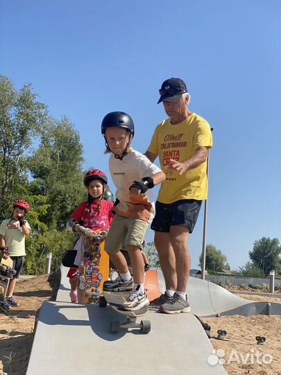 Обучение скейтборду, лонгборду, катанию на роликах