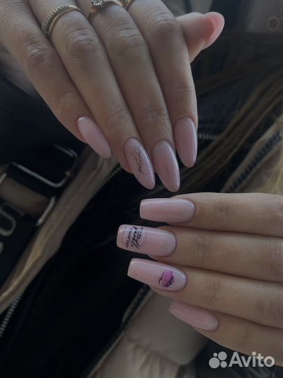 Маникюр и педикюр гель лак