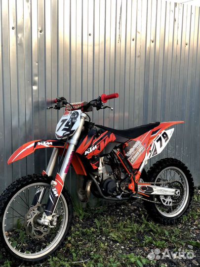 Мотоцикл ktm sx 85