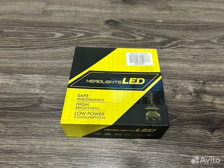 Лампы headlights LED 4300k H11