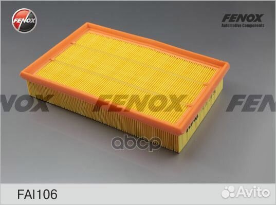 Фильтр воздушный FAI106 fenox