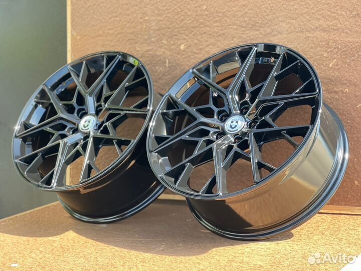 Диски HRE FF10 R18 5x108 черные глянец