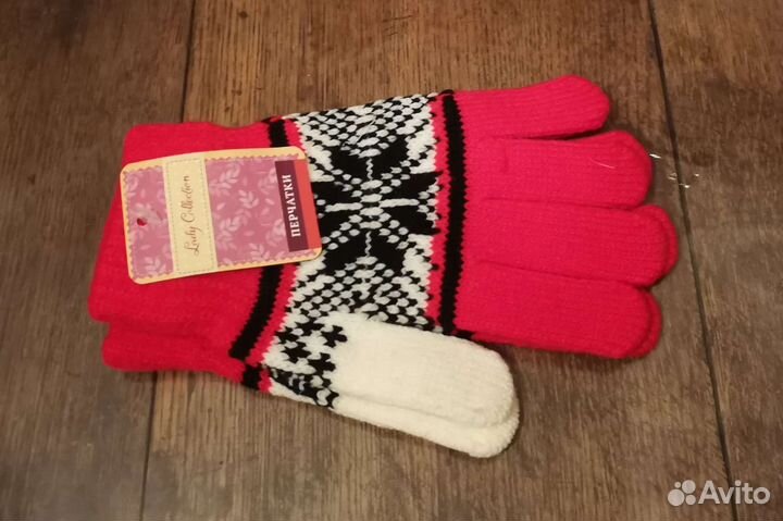 Перчатки новые женские