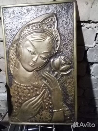 Картина чеканка