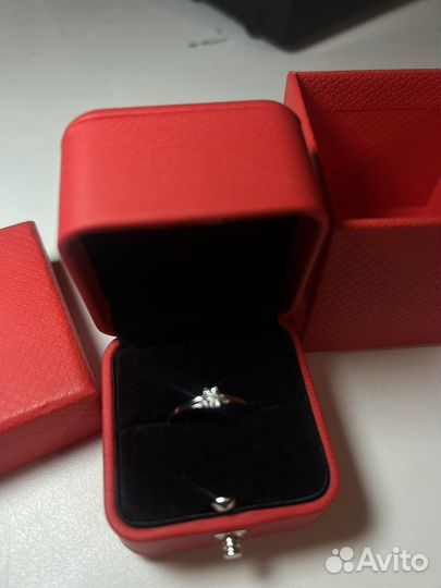 Кольцо из белого золота 585