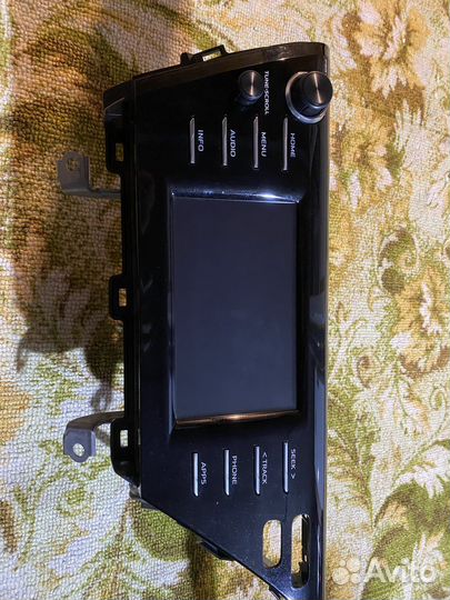 Магнитофон на toyota camry 70