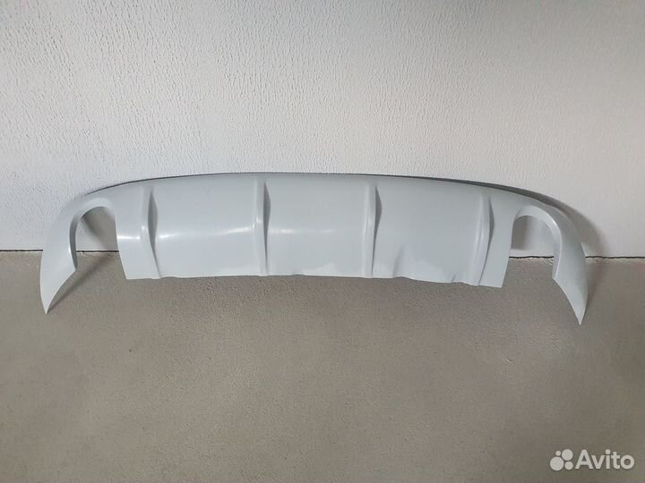 Диффузор заднего бампера RS Audi A6 C6