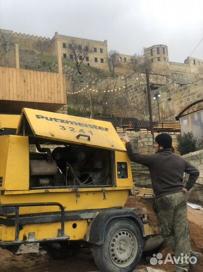 Полусухая стяжка пола за 1 день