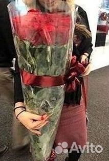 Высокие розы Доставка цветов