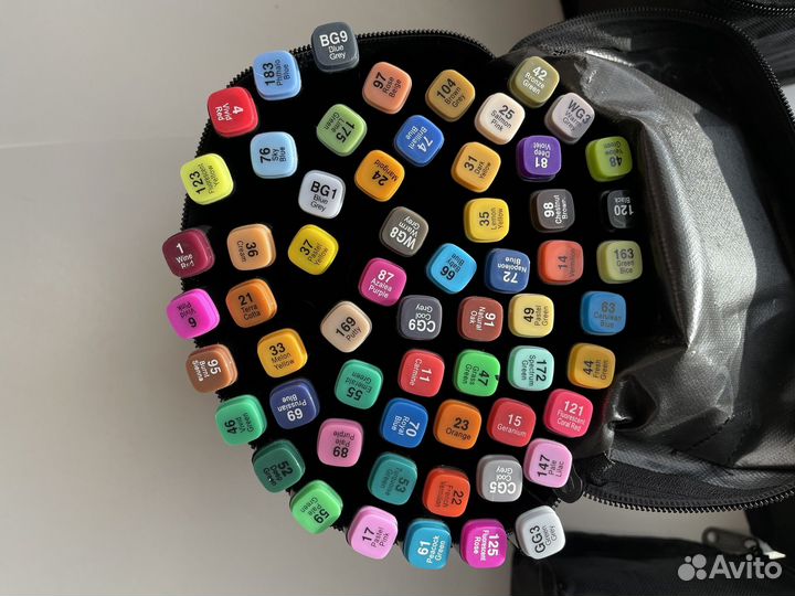 Маркеры для скетчинга/нейрографии/двухсторонние