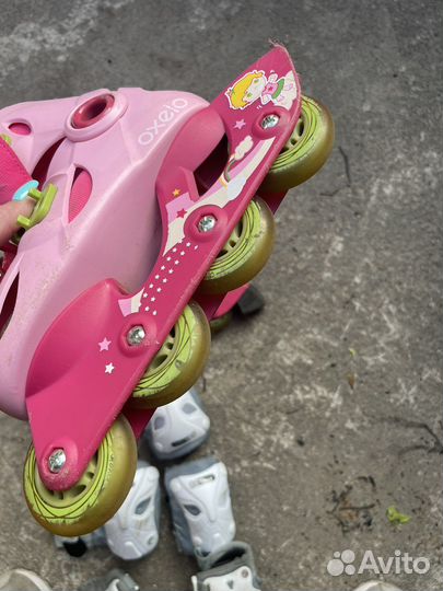 Роликовые коньки детские раздвижные 28-30