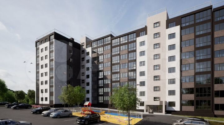 2-к. квартира, 65,3 м², 2/8 эт.