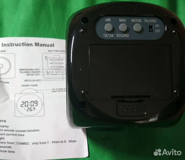 Часы-будильник LCD Clоck новые