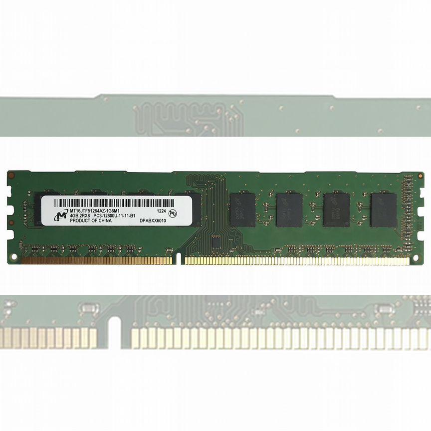 [MT16JTF51264AZ-1G6M1] Оперативная Память Micron 4gb Mt16jtf51264az-1g6m1