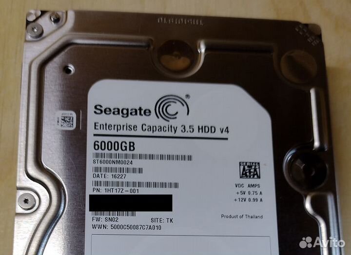 Жесткий диск Seagate 6Tb