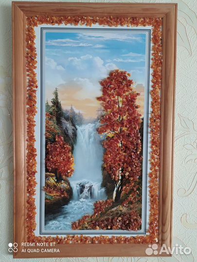 Картина из камня