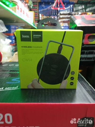 Беспроводная зарядка hoco cw14