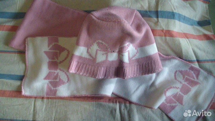 Комплект шарф и шапка