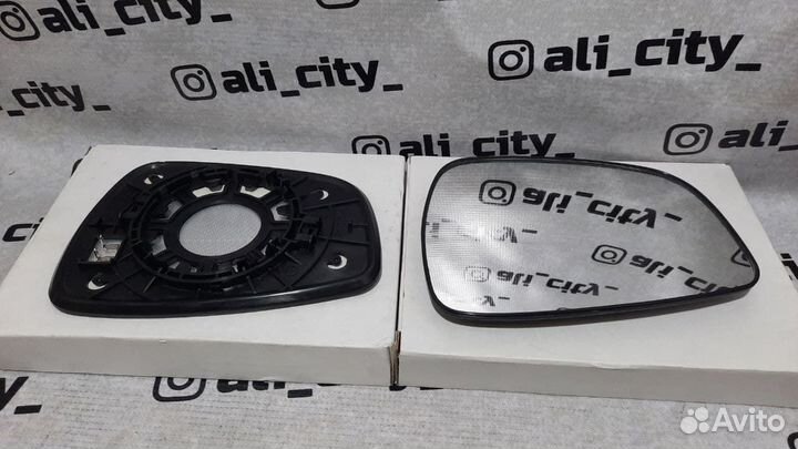 Полотно зеркала бокового солярис 10-17 с обогревом