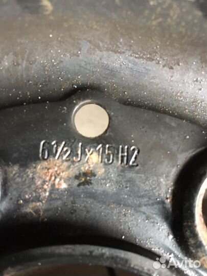 Диск железный 1шт 5на112 R15 mersedes