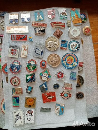 Значки СССР и иностранные