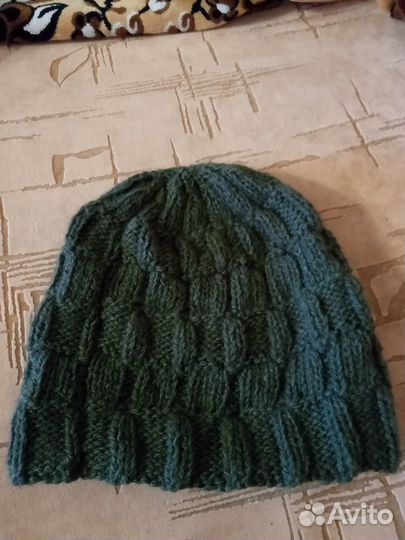 Шапка мужская вязаная