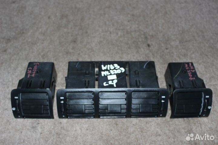 Дефлекторы воздушные Mercedes ML-Class W163