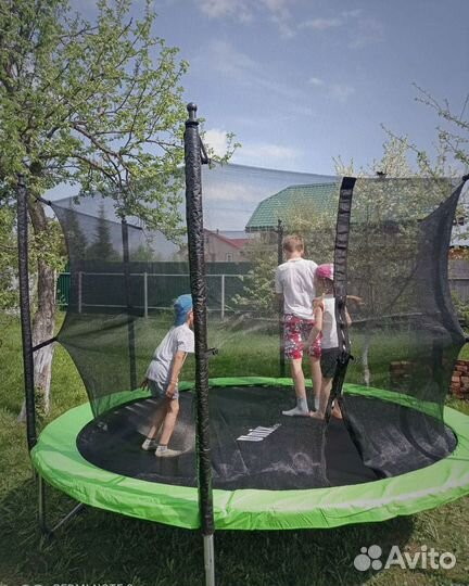 Батут unix для вас 10 ft (blue)